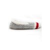 Cabin-style knit slippers with sherpa lining