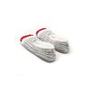Cabin-style knit slippers with sherpa lining - 3