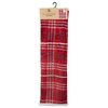 Flannel throw with sherpa reverse, 48"x60" - 2