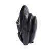 Sling bag, crossbody leather backpack - 2