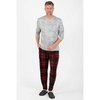 Men's long-sleeve, "Cool Touch" PJ set - Red plaid