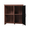 Metal and wood storage cabinet - 3