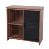 Metal and wood storage cabinet - 4