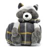 Plush & blanket set, 50"x60" - Raccoon - 2