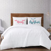 Set of 2 fun pillowcases - Merry Christmas