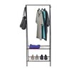 Home Basics - Freestanding garment rack with 2 shelves & hooks - 7