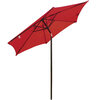 Outdoor patio umbrella with tilt - 7 ft. - 2