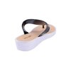 Sequins thong wedge sandal - 4