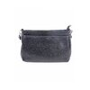 Textured faux-leather fashion handbag  - Black - 2