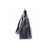 Textured faux-leather fashion handbag  - Black - 3