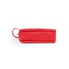 Textured faux-leather fashion handbag  - Red - 4