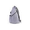Sling bag, crossbody backpack with reversible shoulder strap - Grey
