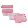 Rectangular food containers, pk. of 3 - 250ml - 3