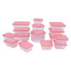 Square food containers, pk. of 3 - 280ml - 4