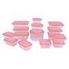 Round nesting food containers, pk. of 3 - 180ml, 530ml, 1.05L - 4