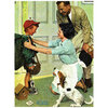KI - Canvas finish puzzle, Norman Rockwell, Home from camp, 1000 pcs - 2