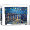 EuroGraphics - Vincent van Gogh - The Starry Night Over The Rhone puzzle, 1000 pcs