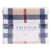 Collection TRISTAN - Ens. de draps unis - Carreaux beiges - 2