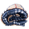 TRISTAN Collection - Printed comforter set, 2-3 pcs - Navy, beige, red plaid - 2