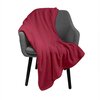 TRISTAN Collection - Solid fleece throw, 60"x80"