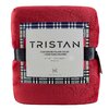 TRISTAN Collection - Solid fleece throw, 60"x80" - 2