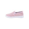 Women's low-top canvas slip-on sneakers, Houndstooth - 3