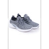 Mesh knit slip-in sneaker with laces - Grey - 2