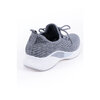 Mesh knit slip-in sneaker with laces - Grey - 4