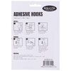 Adhesive hooks  pk. of 3 - 2