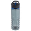 Outdoor 25oz flip top cap water bottle with straw - 3