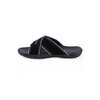 Men's criss-cross slide sandals with arch support - 3