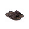 Men's criss-cross slide sandals with arch support - 2