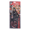 2 in1 pizza cutter scissors with a removable spatula, Black/Red - 5