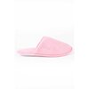 Plush lined  non-slip spa slippers - Pink