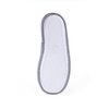 Plush lined  non-slip spa slippers - Grey - 5