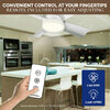 Bell+Howell - Socket fan & LED light with remote control - 5