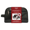IZOD Classics - Travel set in black leather dopp bag, 4 pcs - 5