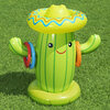Inflatable cactus water sprinkler with ring toss game - 3