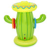 Arroseur d'eau gonflable de cactus avec jeu de lancer d'anneaux - 8