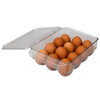 Home Basics - Stackable 12 compartment plastic egg container with lid - 3