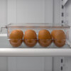 Home Basics - Stackable 12 compartment plastic egg container with lid - 9