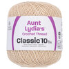 Aunt Lydia's - Fil &agrave; crocheter Classic n&deg;10 - Ecru