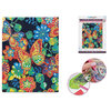 Craft Medley - Diamond painting canvas art kit, 12"x16" - Butterflies - 2