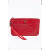 Wristlet clutch bag with card stacker combo
