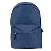 Sac &agrave; dos d&eacute;contract&eacute; en toile classique, Marine