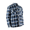 Jackfield - Quilted flannel shirt with rustproof snaps