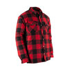 Jackfield - Quilted flannel shirt with rustproof snaps