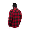 Jackfield - Quilted flannel shirt with with hood and rustproof snaps - 2