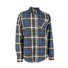 Jackfield - Flannel shirt with plastic buttons - Plus Size