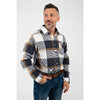 Jackfield - Flannel shirt with plastic buttons - Plus Size - 2